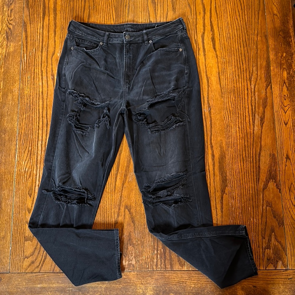 American Eagle Women’s jeans size 14 X-Long black